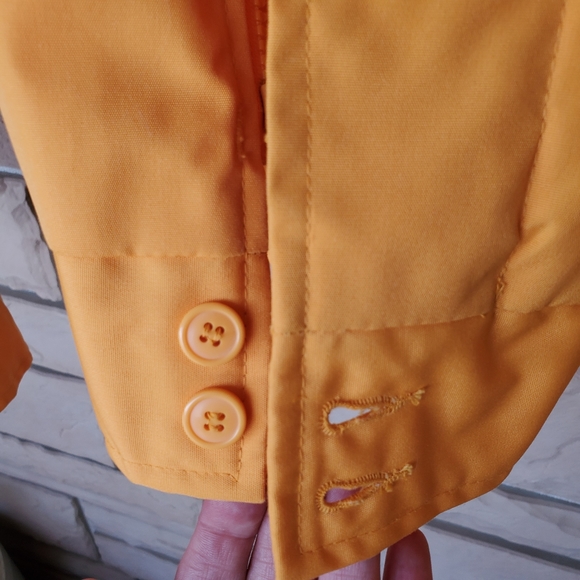 Turtle Bay Jacket Yellow Size Large Vintage - Picture 4 of 8